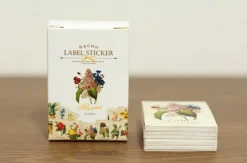 48pcs Flower Label Sticker Set