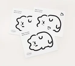 6pcs Jumping Cat Removable Sticker Set