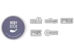 5pcs Literature Tin Bookmark Set