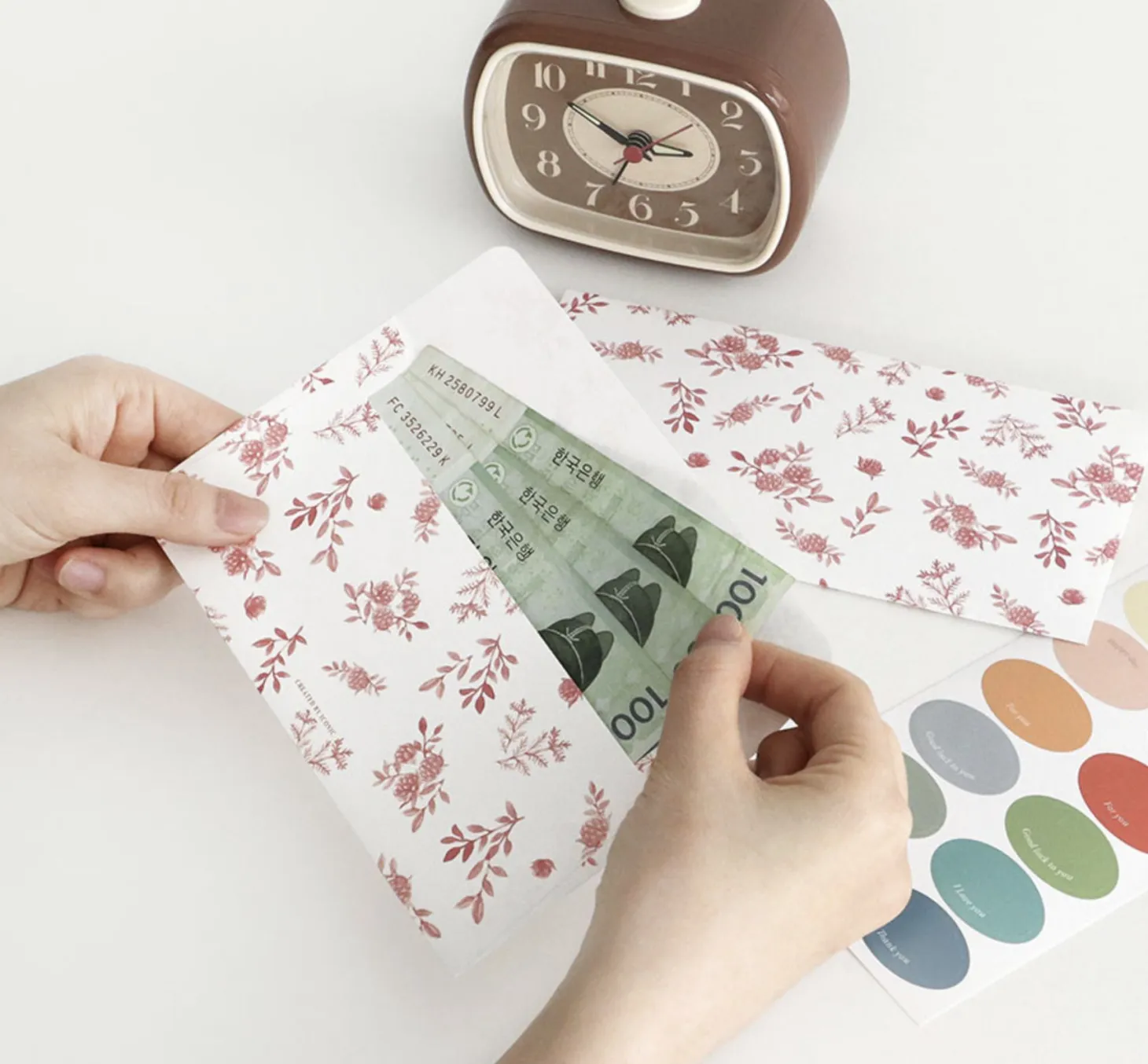 24pcs Pattern Gift Envelope Set
