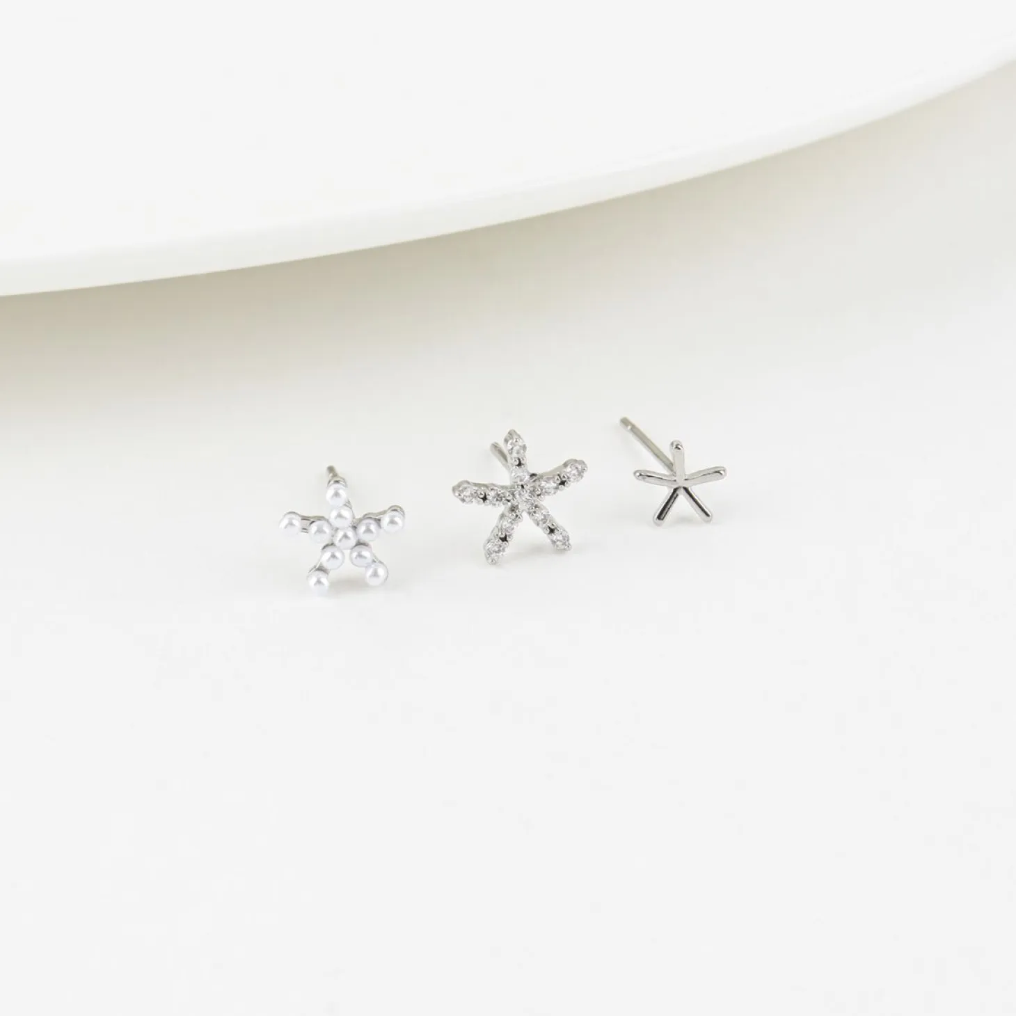 6pcs Starfish Earring Set