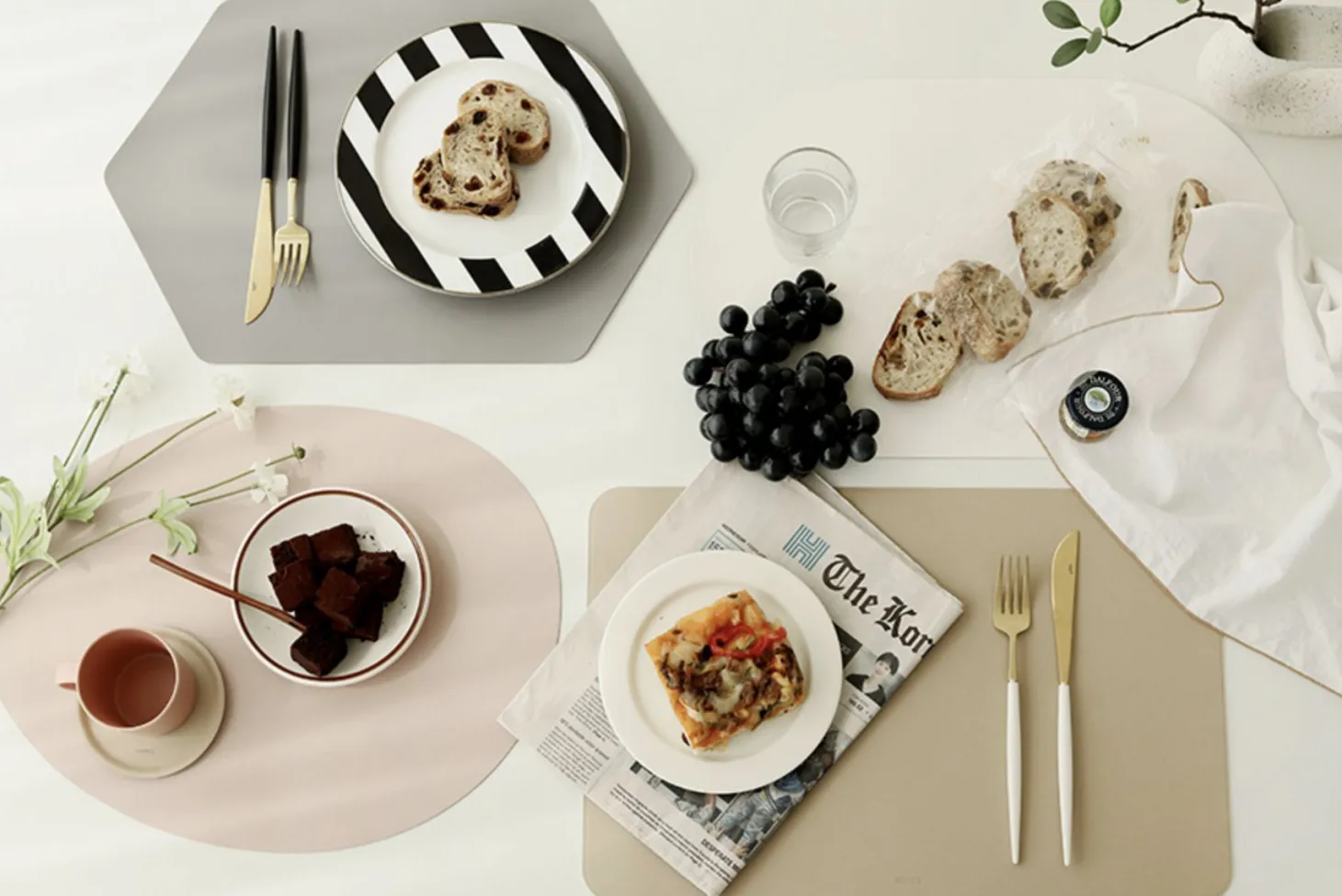 Pebble Two Tone Color Placemat