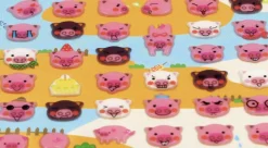 Pig Emoji Puffy Sticker