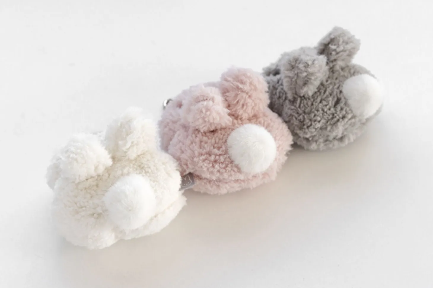 Piyo Bunny Fluffy Key Ring