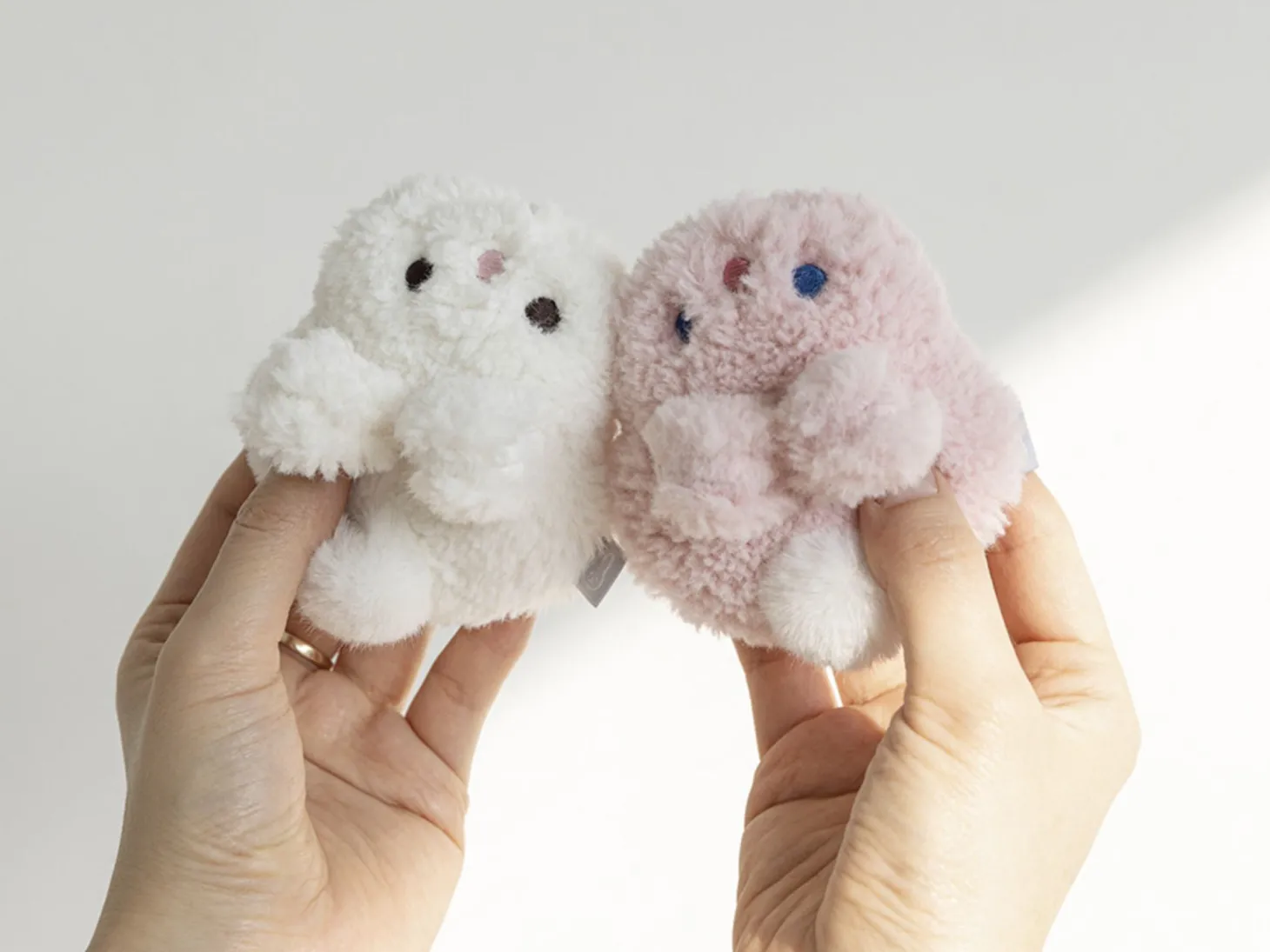 Piyo Bunny Fluffy Key Ring
