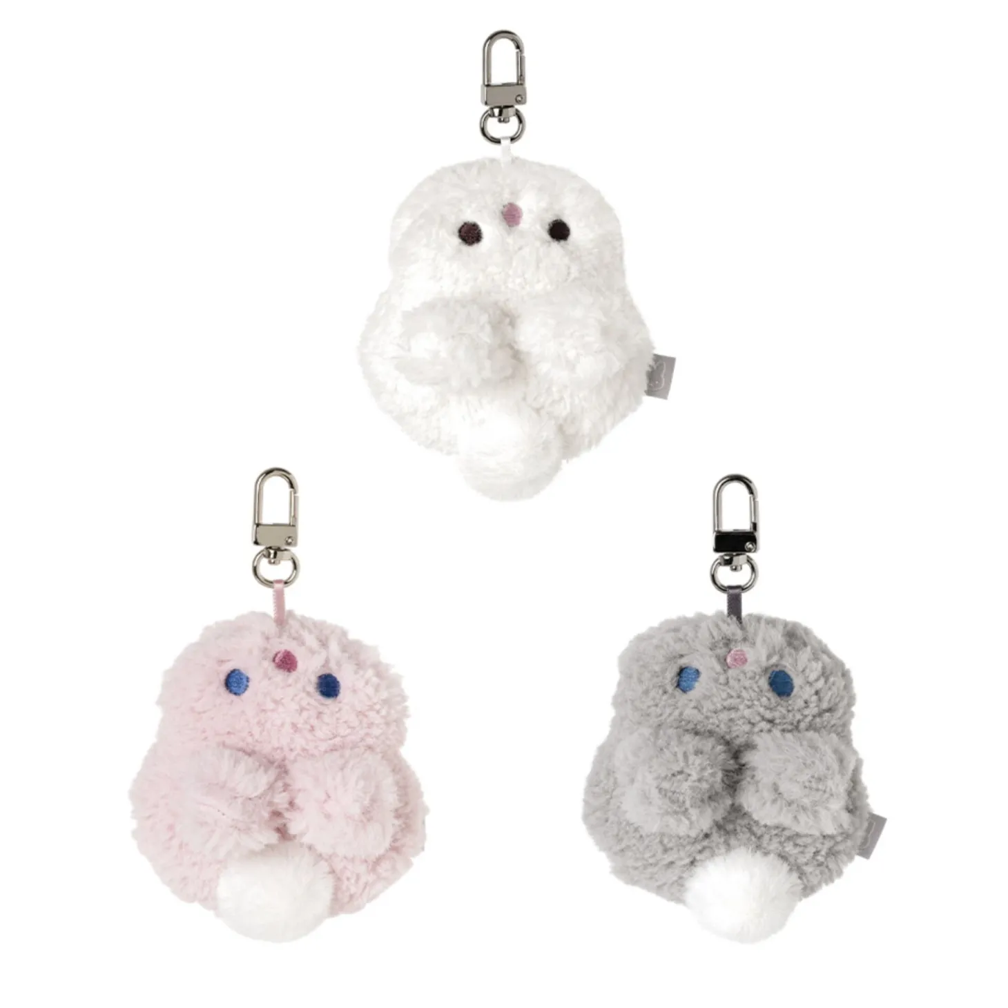 Piyo Bunny Fluffy Key Ring