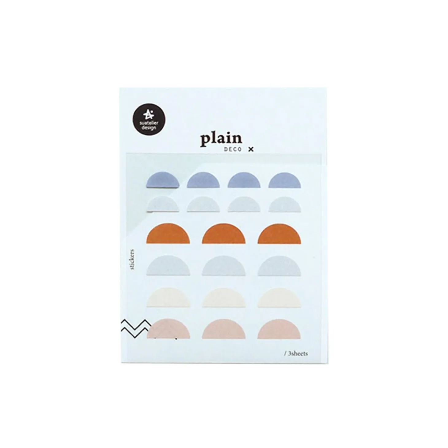 Plain Deco Sticker v57