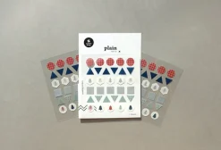 Plain Deco Sticker v12