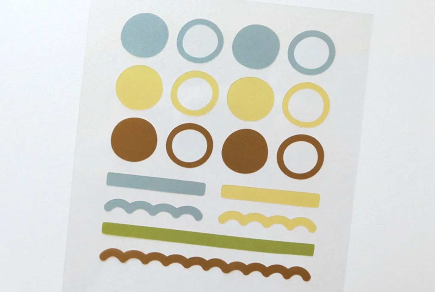 Plain Deco Sticker v66