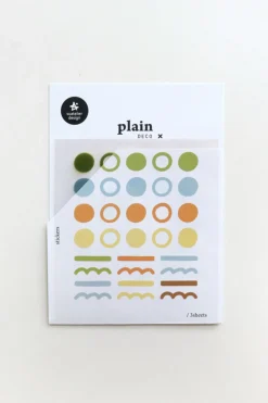Plain Deco Sticker v67