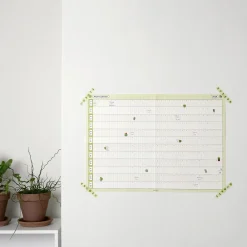2026 Plant Yearly Calendar Poster