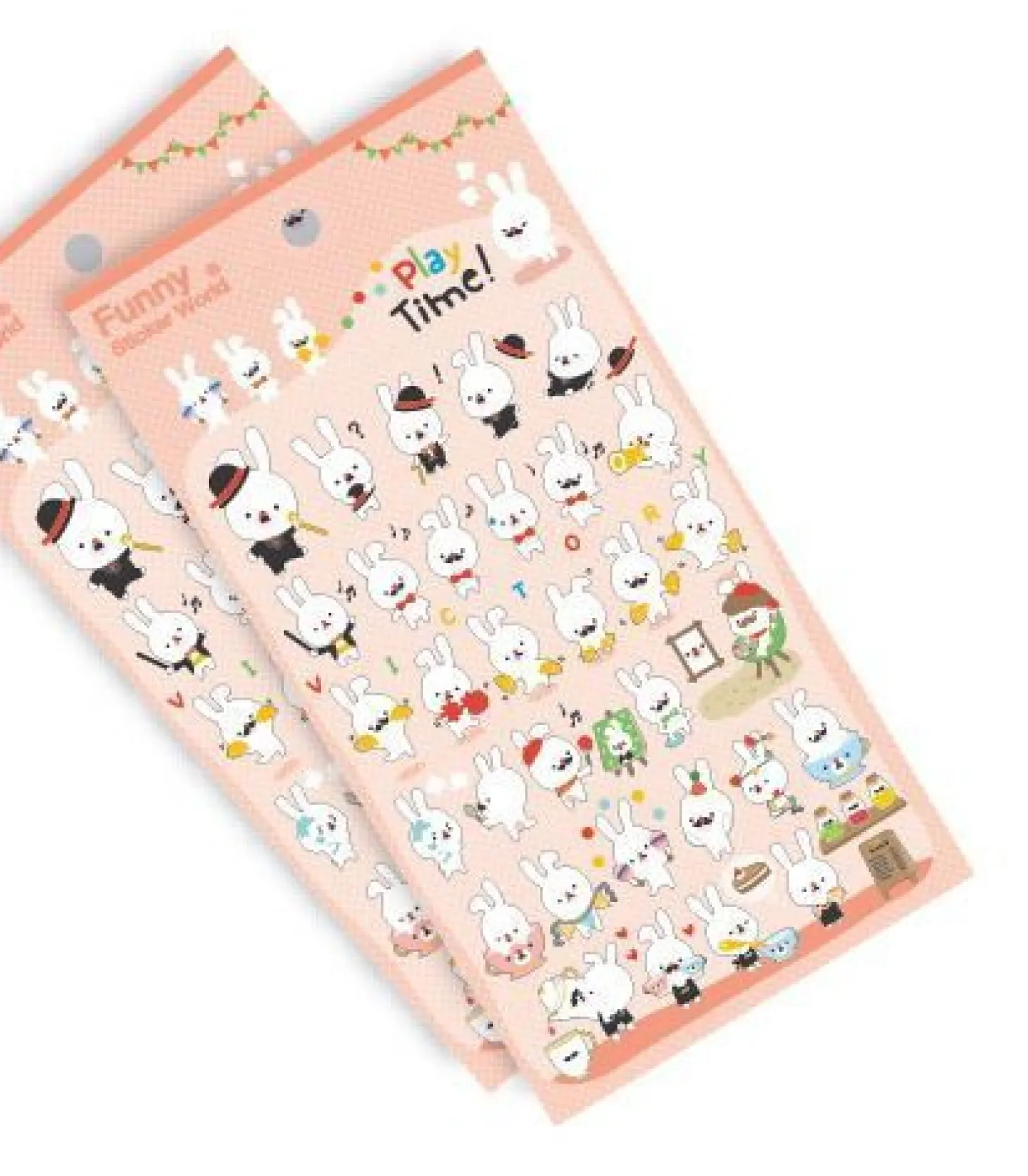 Play Time Bunny Deco Sticker