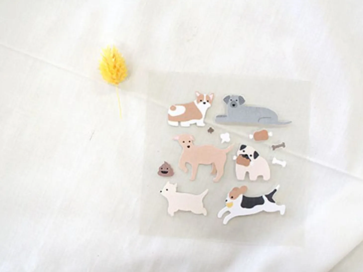 Puppy Deco Sticker Set