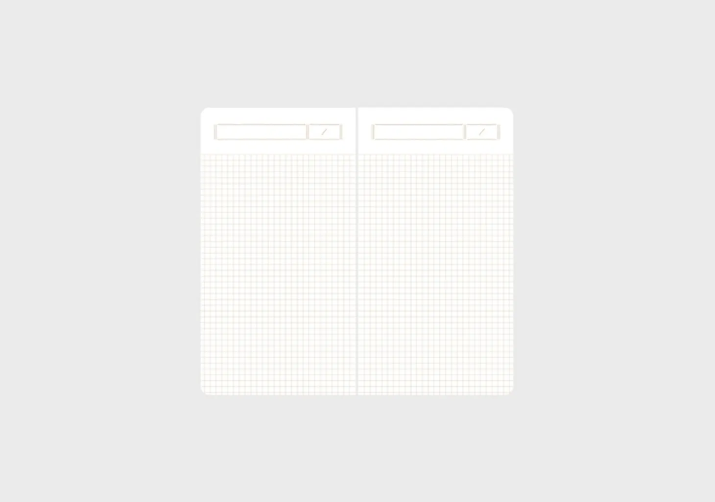 Reader and Writer Handy Grid Notebook