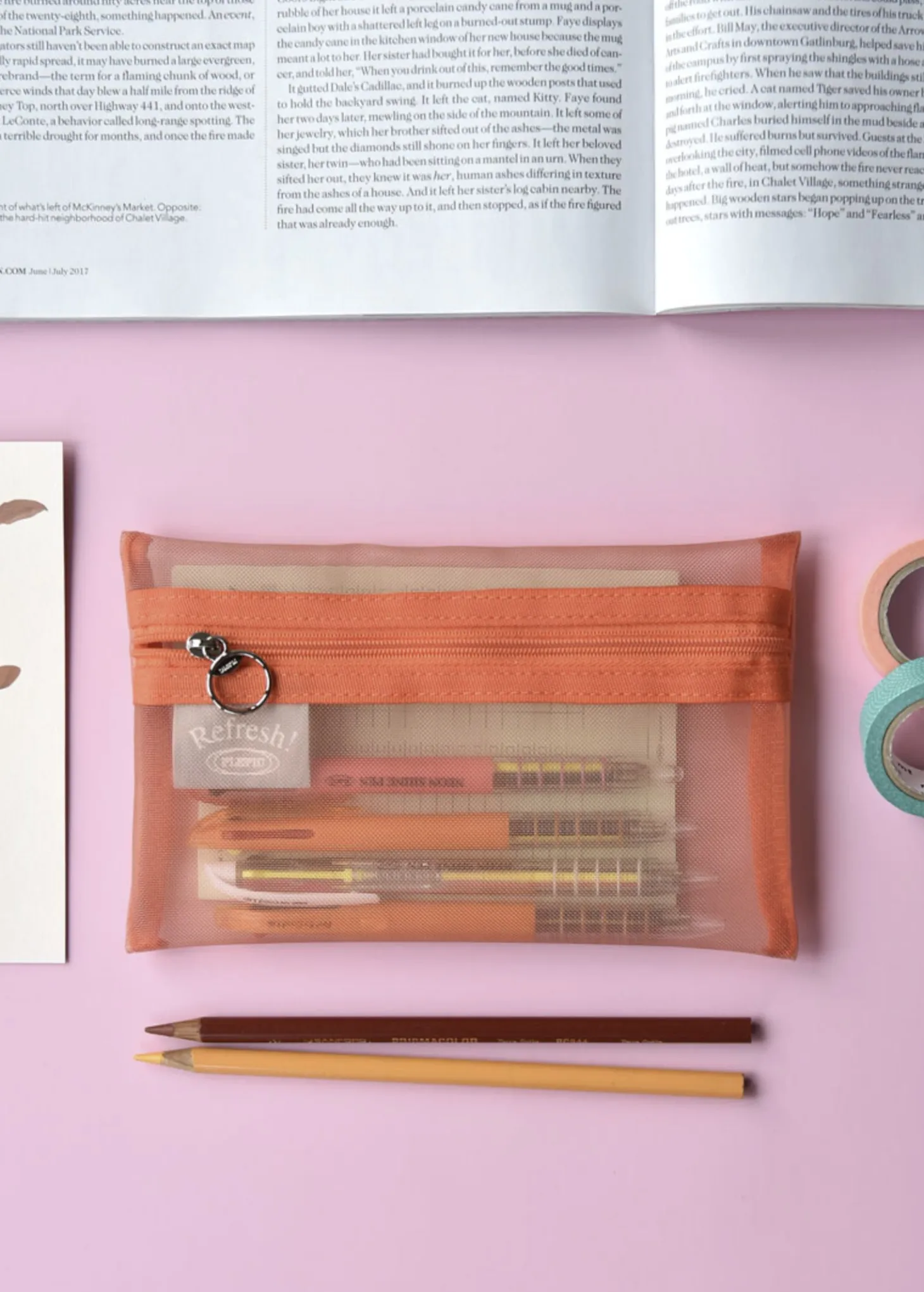 Refresh Mesh Pen Pouch