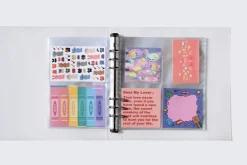 6 Ring A5 Wide Double-sided Pocket Refill