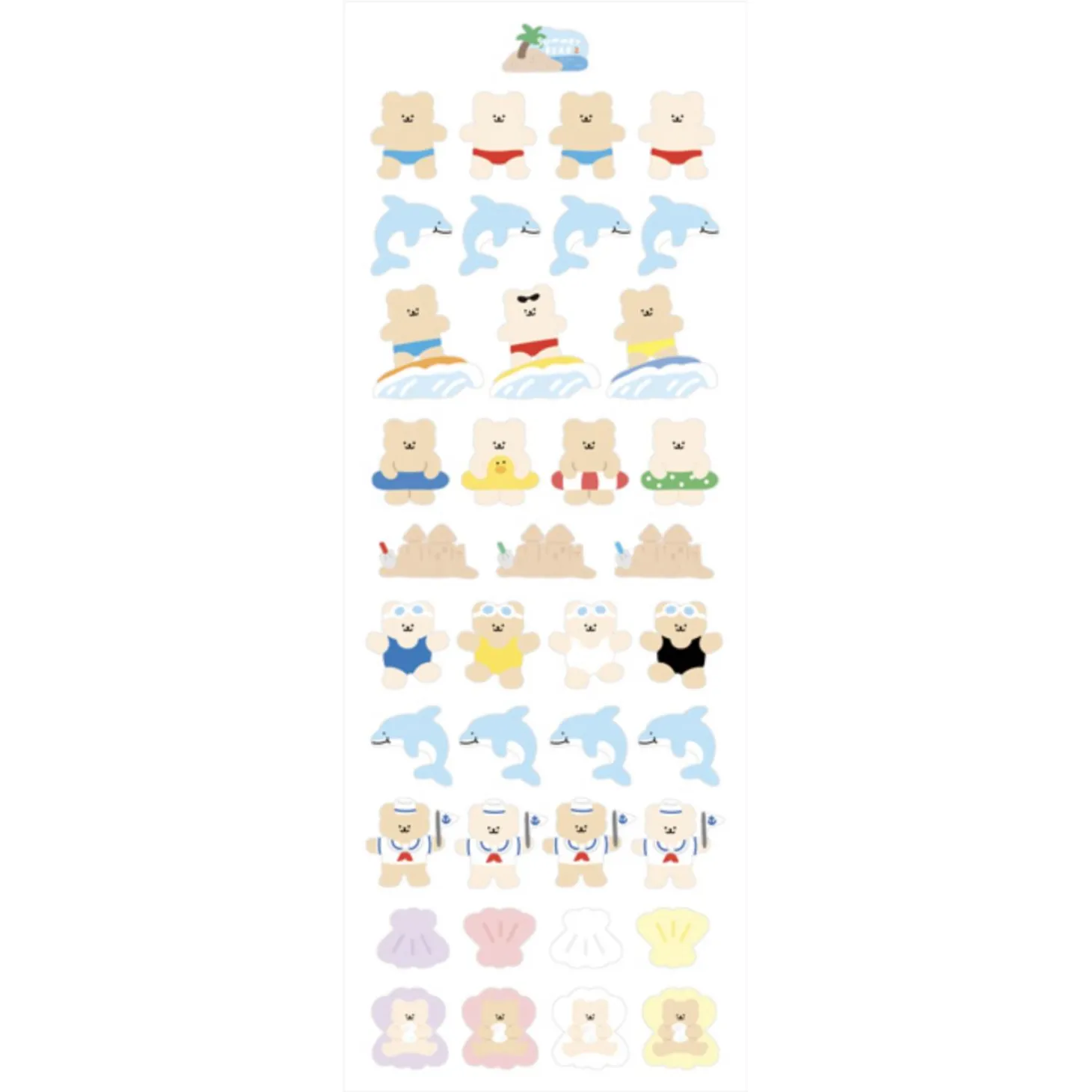 RoomRoom Bear Sticker v4