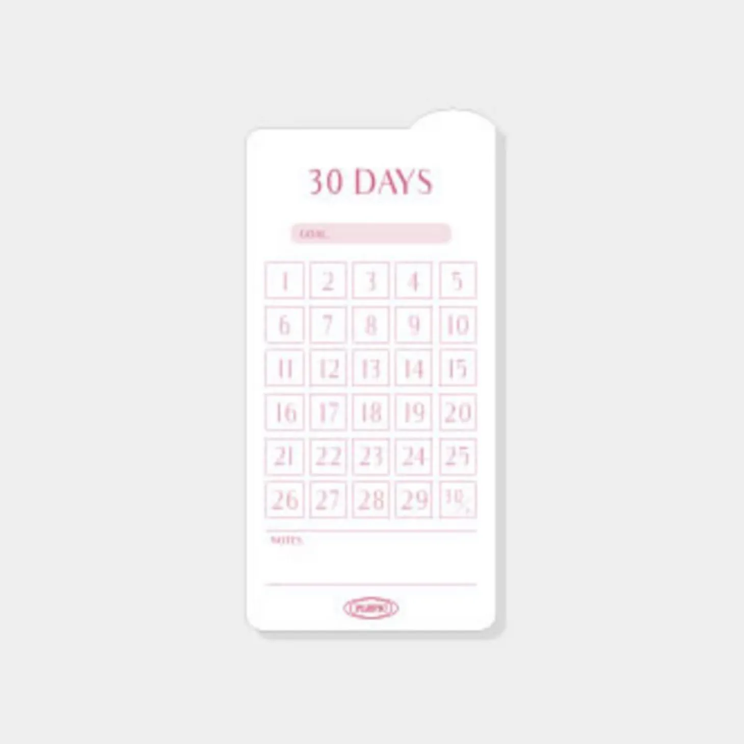 Rounded Edge Index Sticky Note
