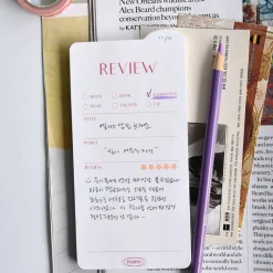 Rounded Edge Index Sticky Note