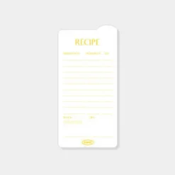 Rounded Edge Index Sticky Note