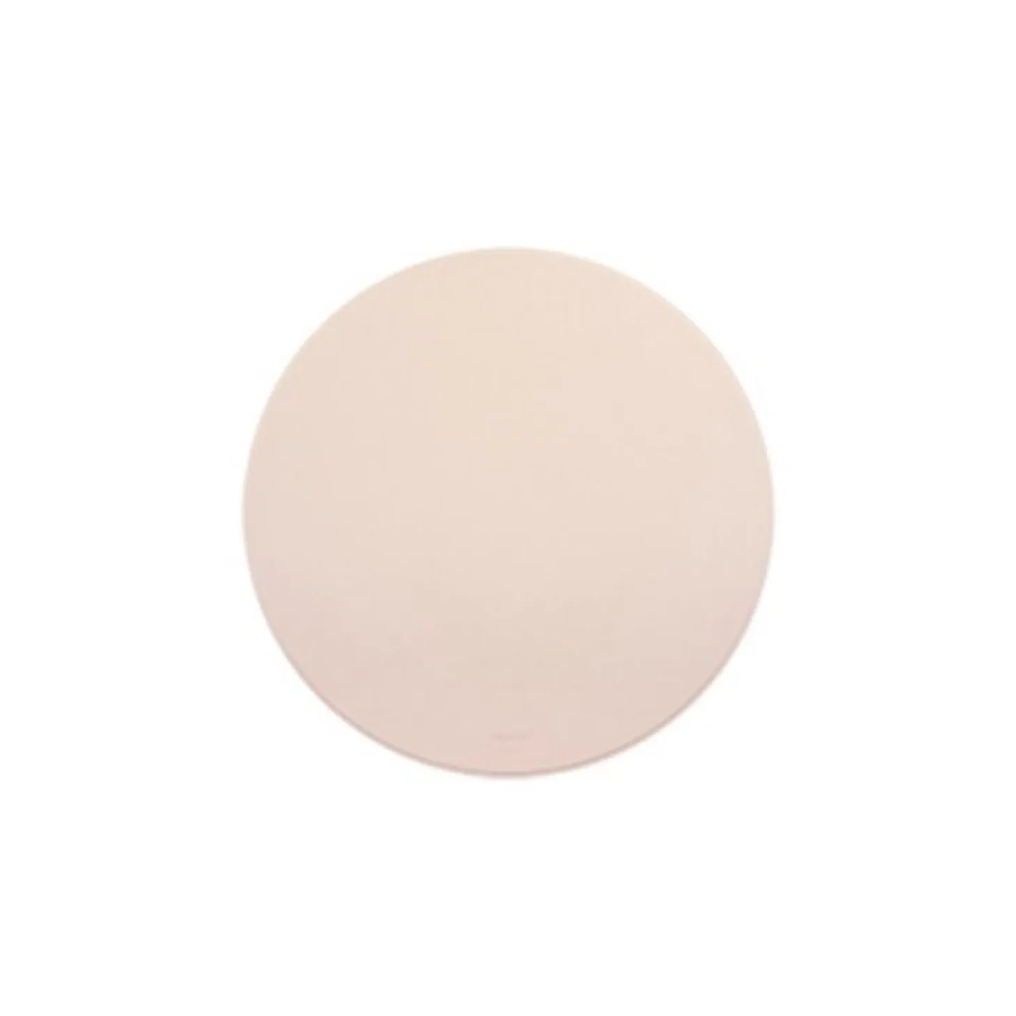Round Vegan Leather Mouse Pad