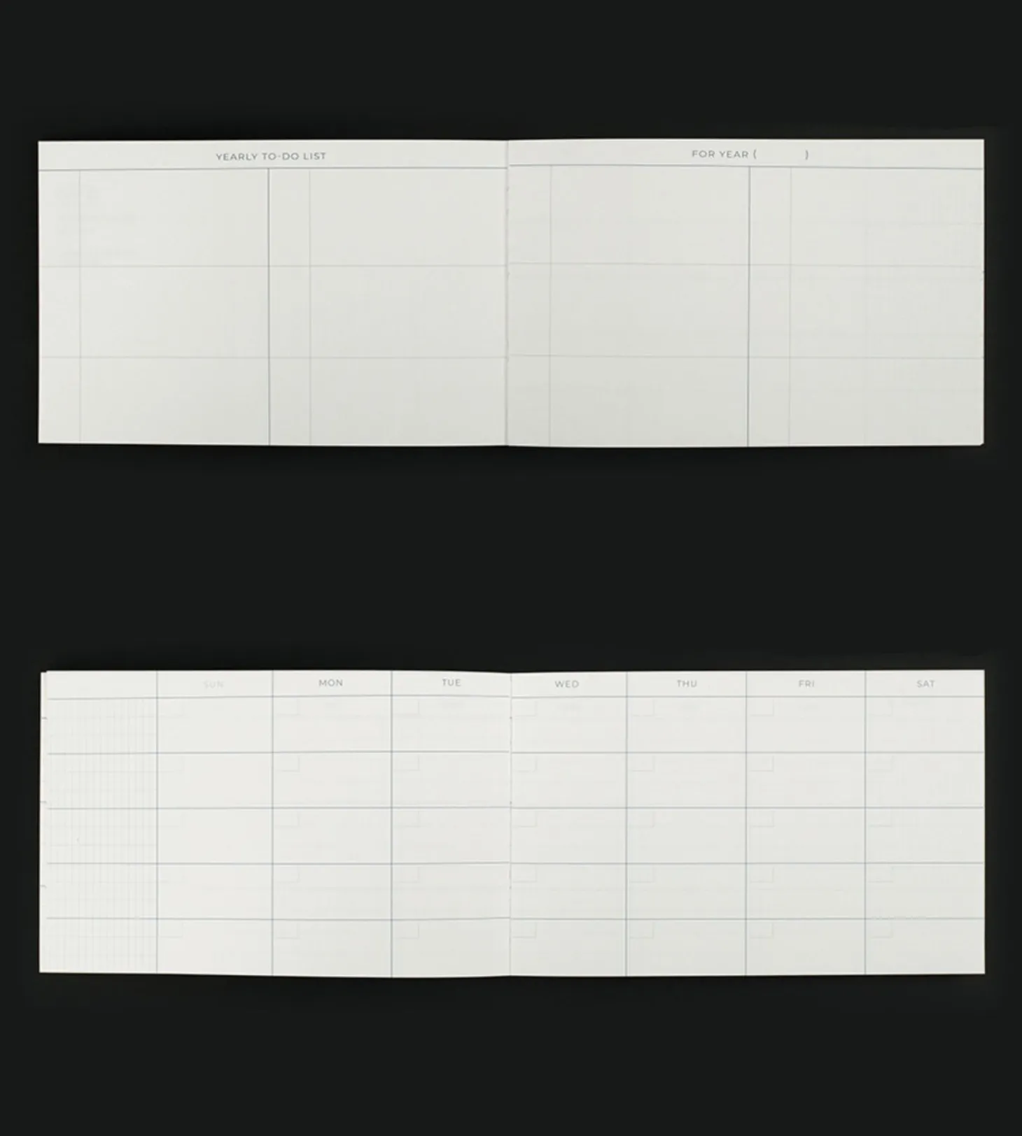 3-Row Weekly Handy Planner
