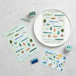 Seattle Scenery Deco Sticker
