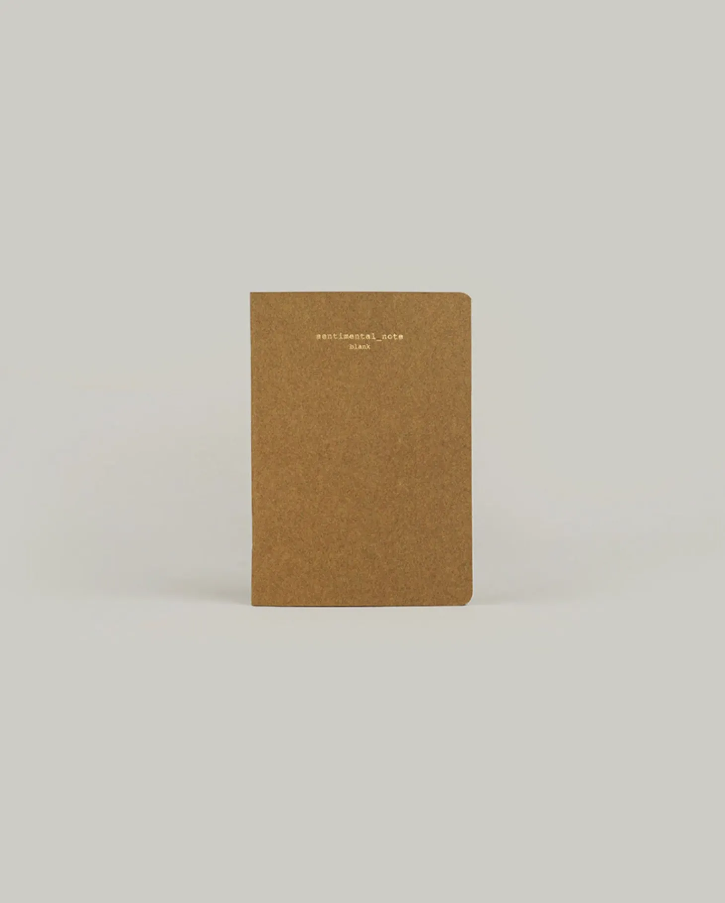 Sentimental Mini Plain Notebook