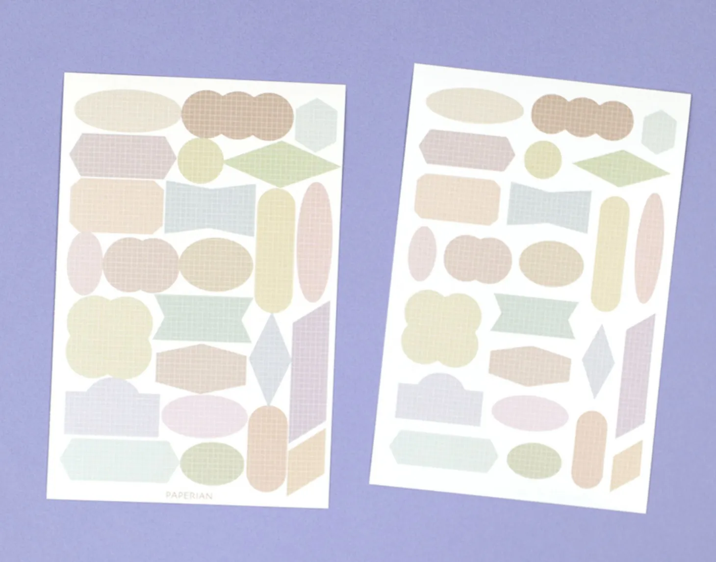 Shape Color Palette Sticker