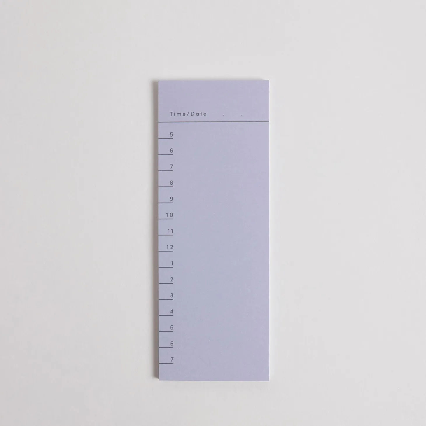 Slim Schedule Sticky Note v2