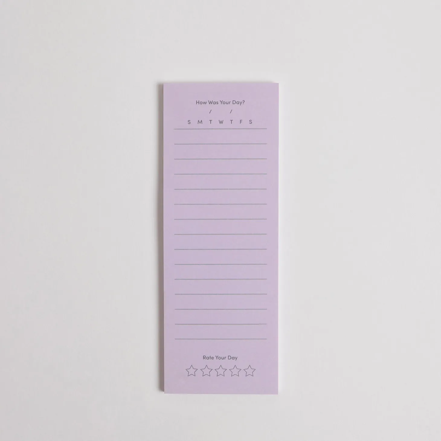 Slim Schedule Sticky Note v2