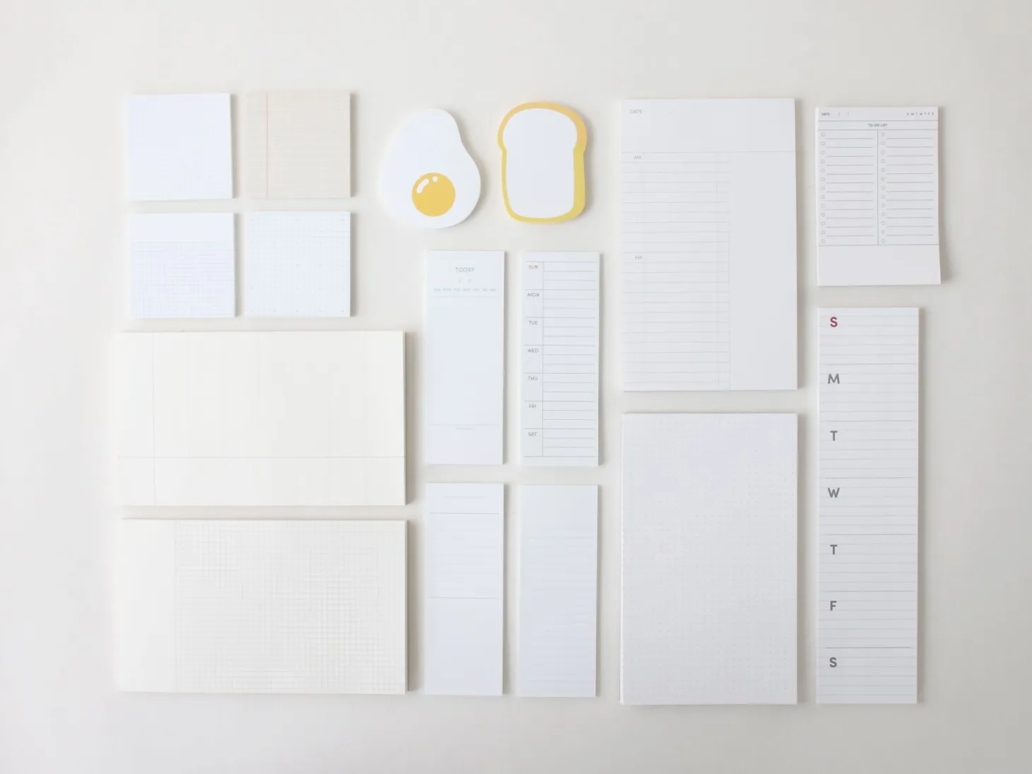 Slim Schedule Sticky Note v1