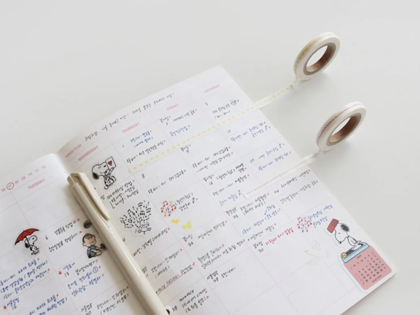 Slim Stitched Pattern Masking Tape