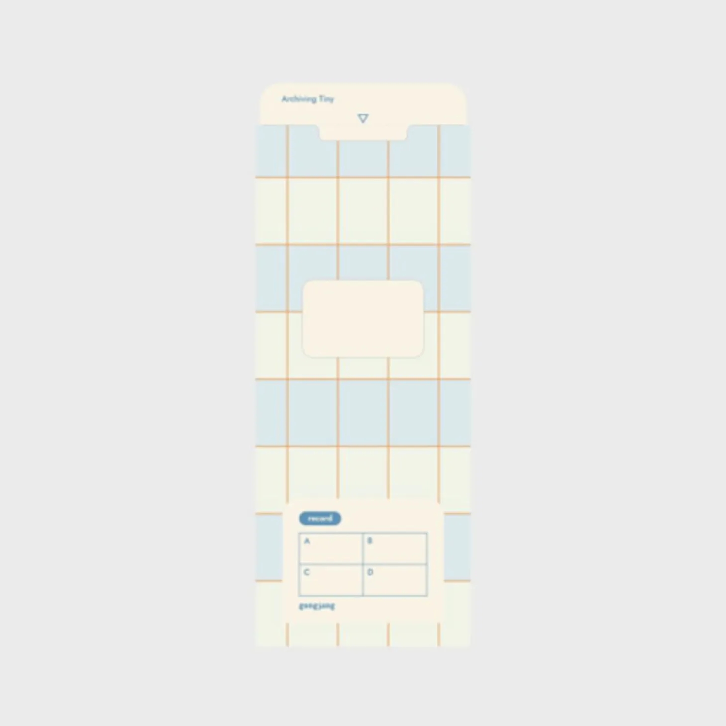 Slim Tiny Archiving Pocket Holder