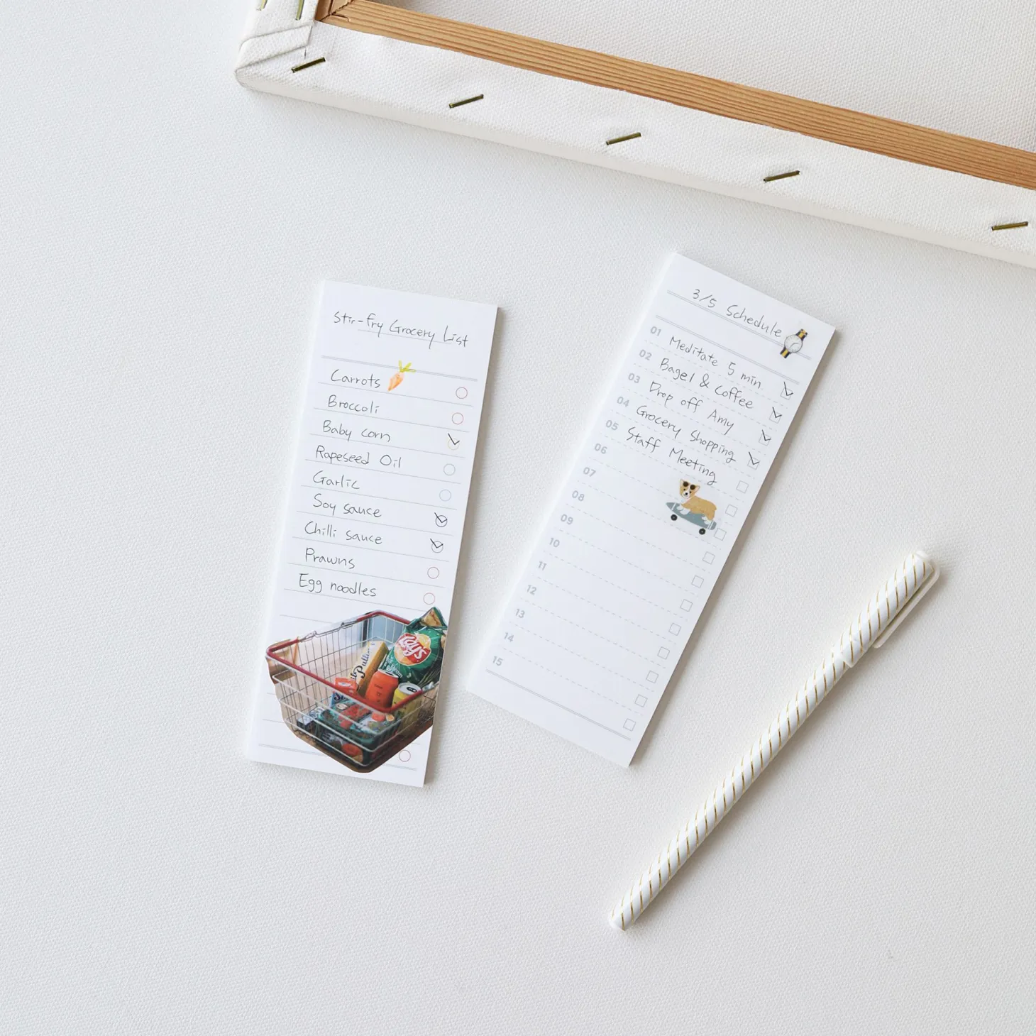 Slim To Do List Sticky Note v1