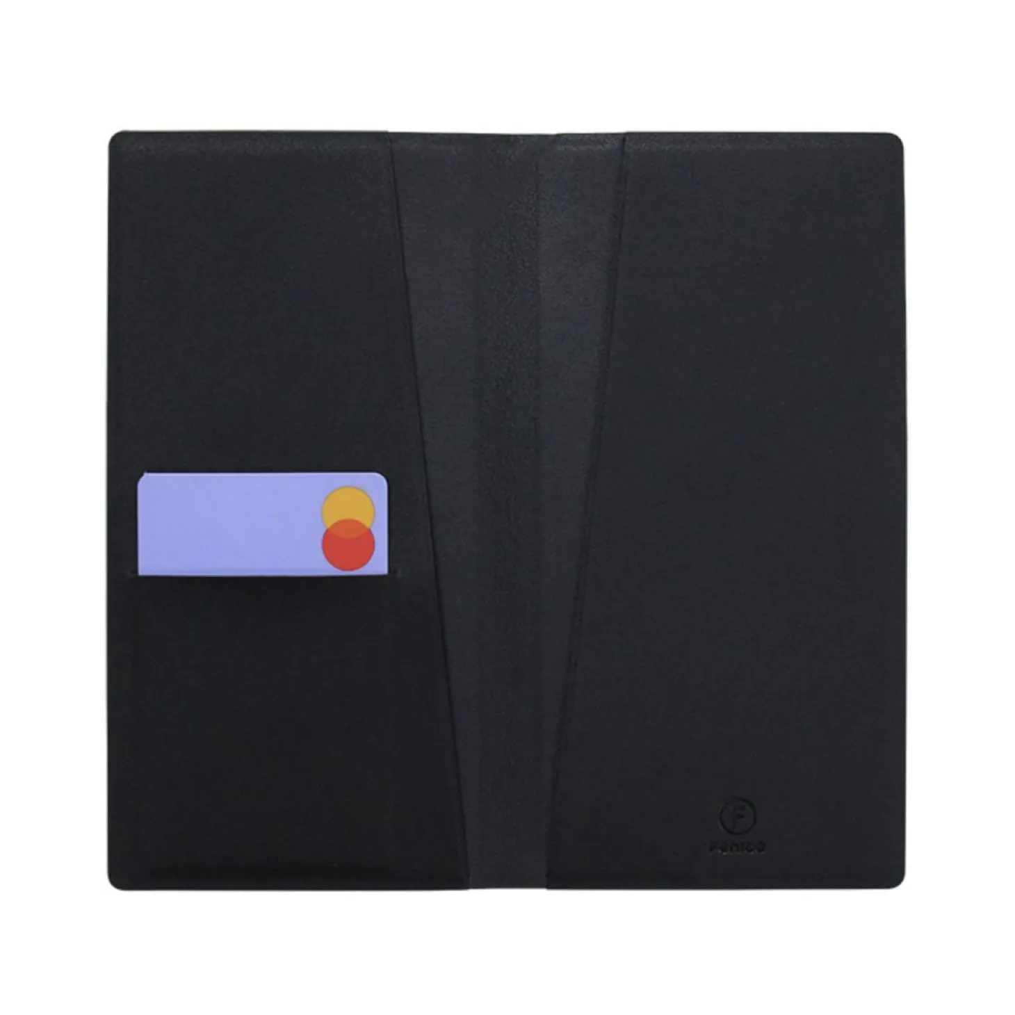 Slim Vegan Leather Bifold Wallet