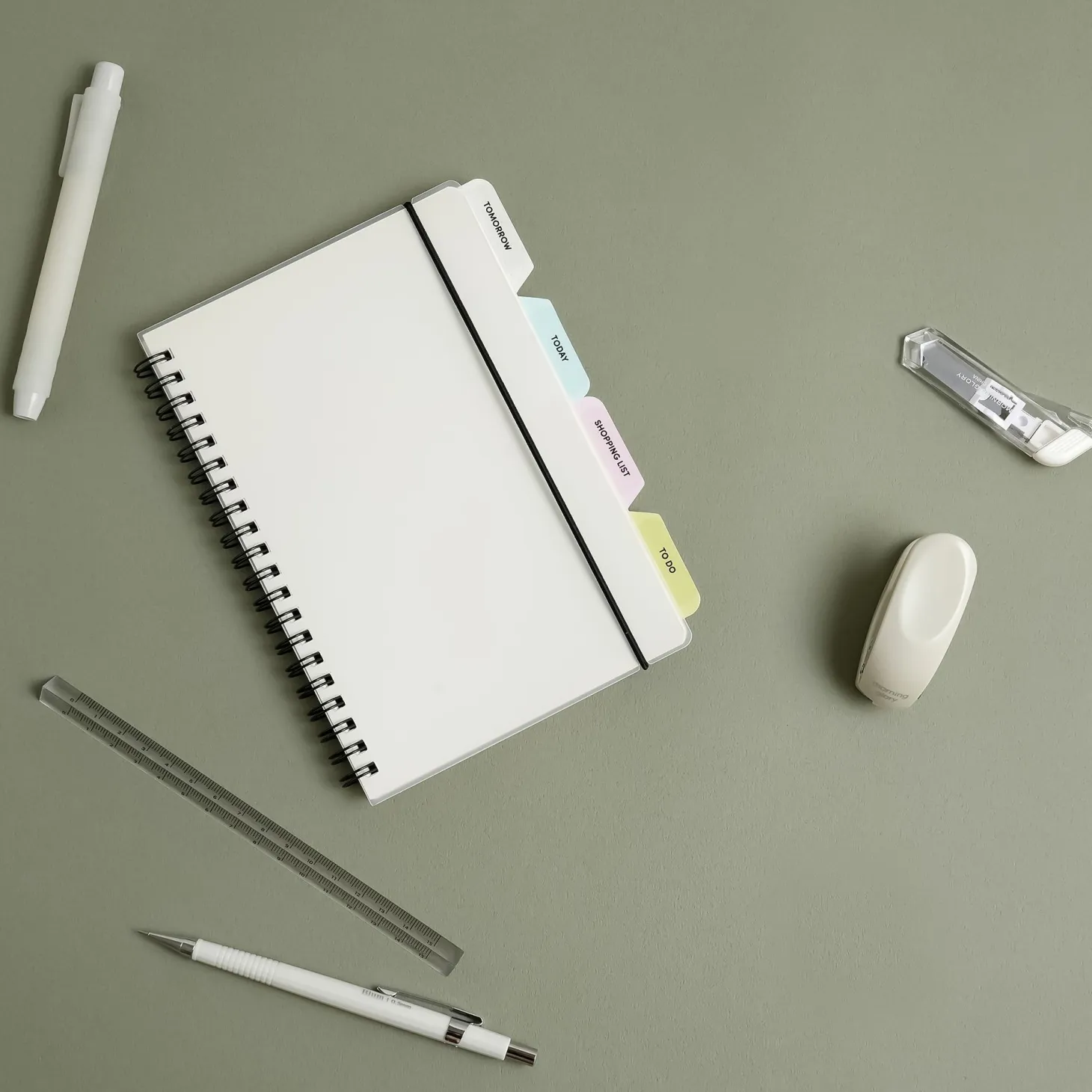 Small Bium Spiral Lined Band Notebook