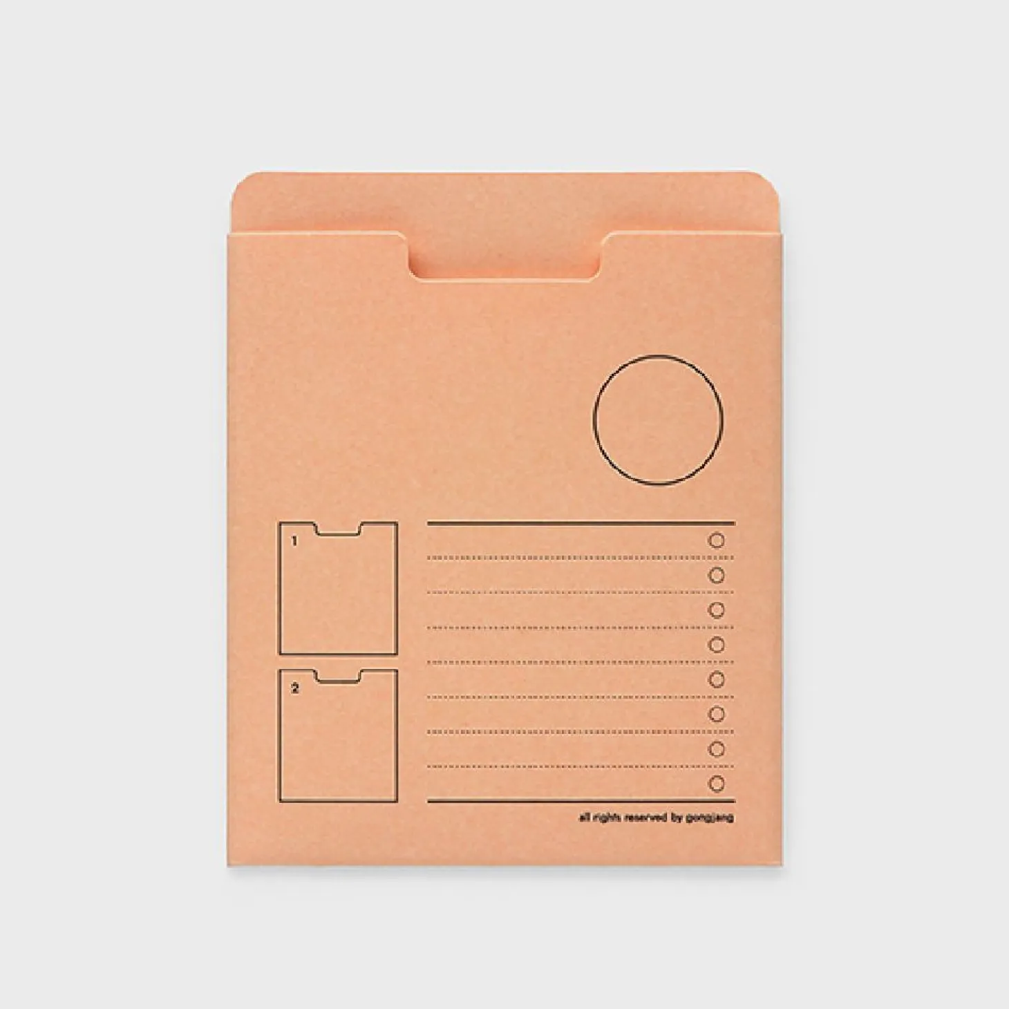 Small Colorful Archiving Pocket Holder