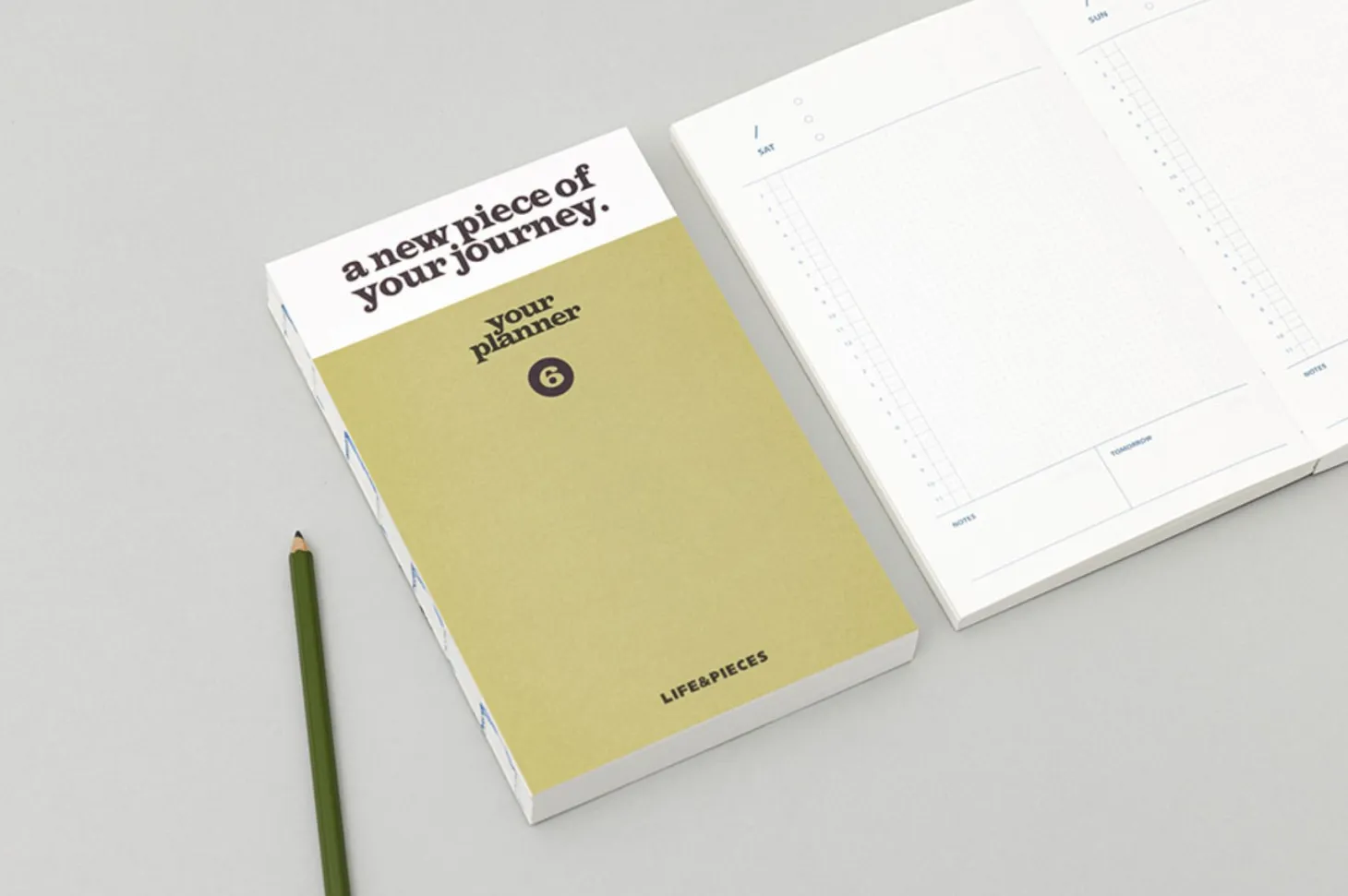 Small Life & Pieces Half Year Planning Journal