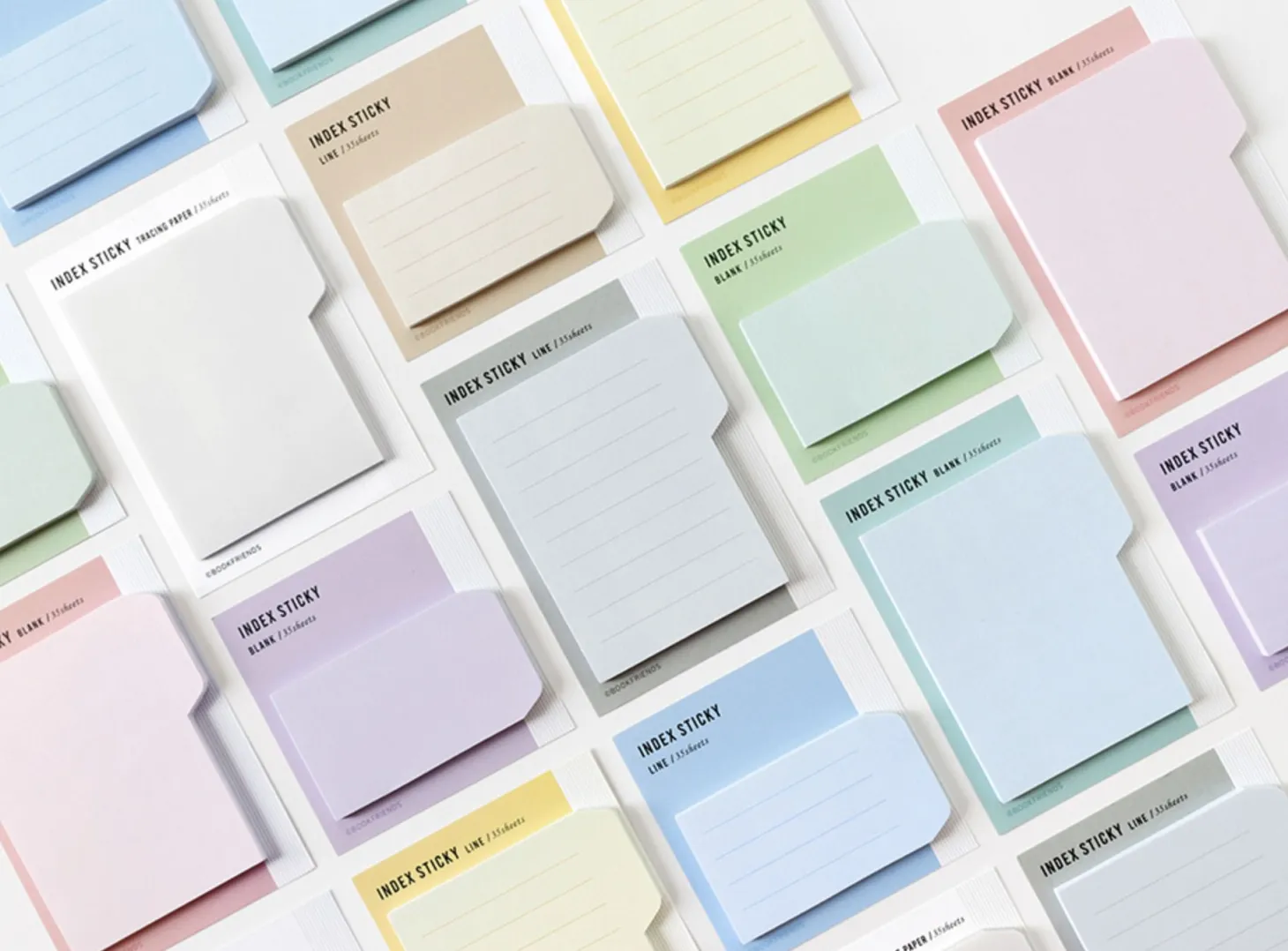 Small Pastel Index Sticky Note