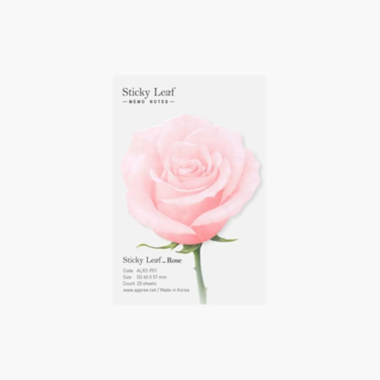 Small Rose Sticky Note