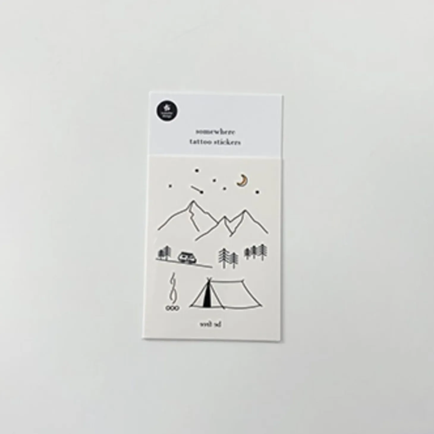 Somewhere Tattoo Sticker