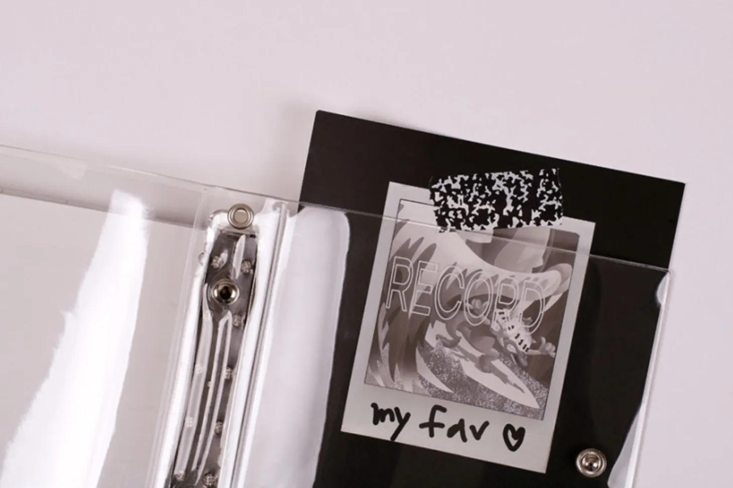 Square 6 Ring A7 PVC Binder