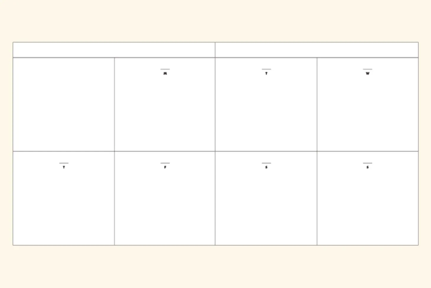 Square Semi Year Journal Planner