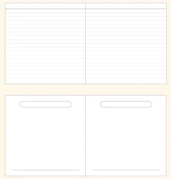 Square Semi Year Journal Planner