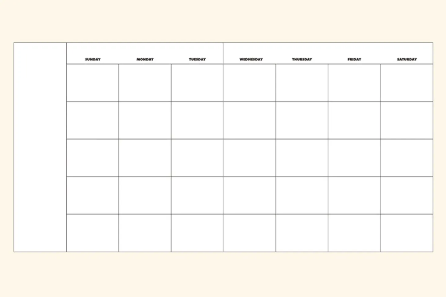 Square Semi Year Journal Planner