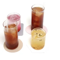 Square Two Tone Tea Coaster