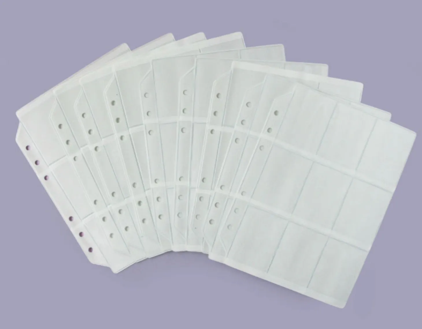 Stamp Collecting 6 Ring A6 Wide Pocket Refill