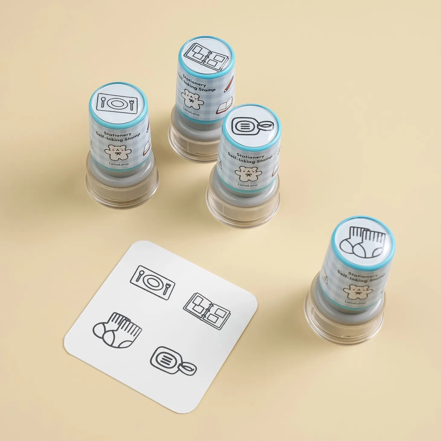 Stationery Self-inking Stamp