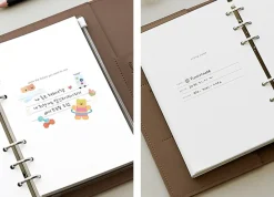 Time Tracking 6 Ring A6 Planner Refill